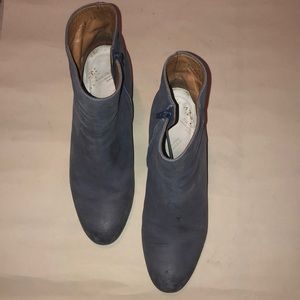 Maison Margiela Blue Line 22 Kitten Heel Boots